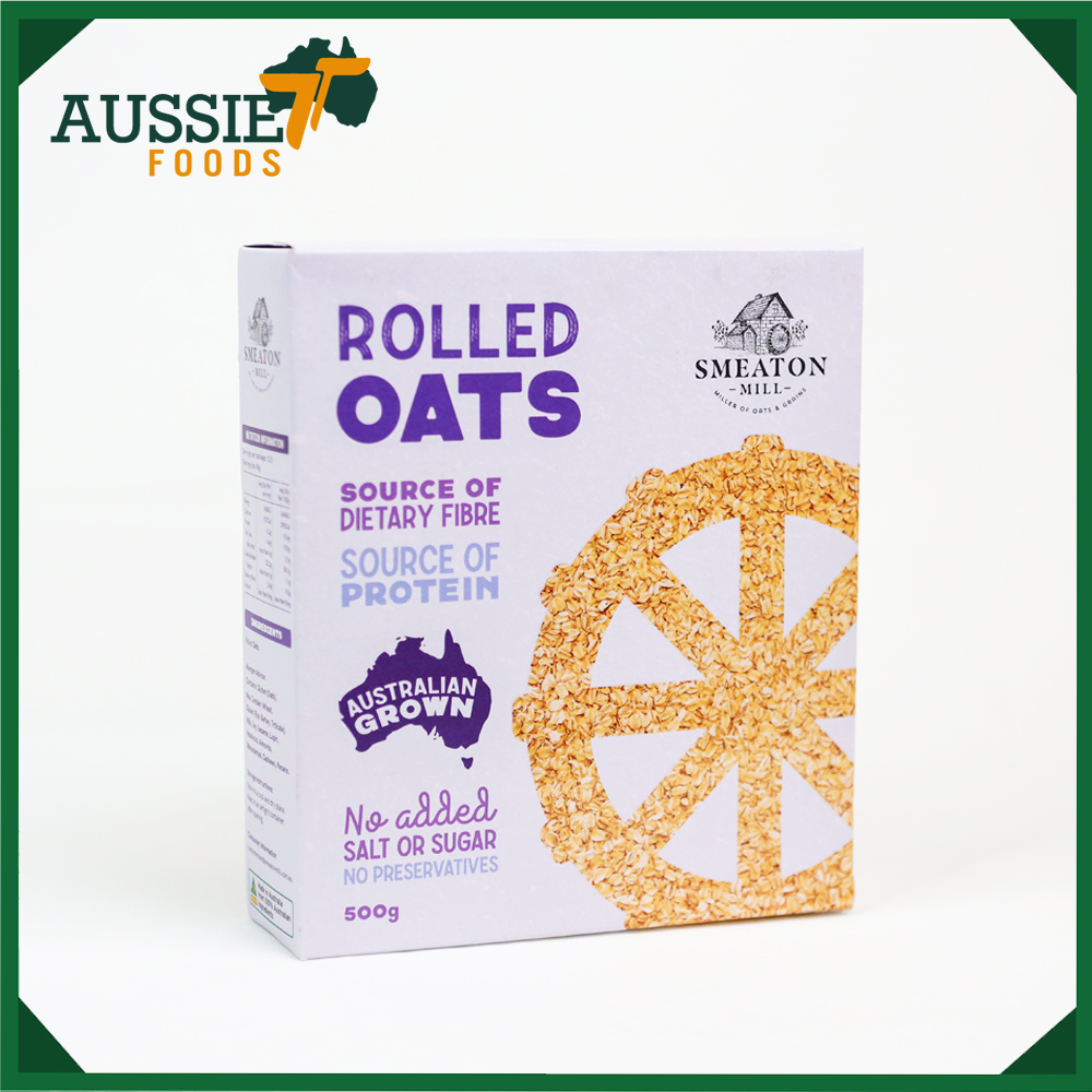 Yến Mạch Tươi ROLLED OATS Nhập Khẩu Chính Hãng Hộp 500g